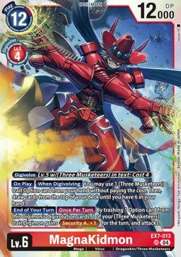 MagnaKidmon (EX7-013) (V.1)⁣ - Digimon Liberator⁣ (Super Rare)⁣ [013]