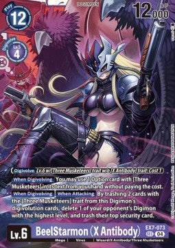 BeelStarmon (X Antibody) (EX7-073) (V.1)⁣ - Digimon Liberator⁣ (Secret Rare)⁣ [073]