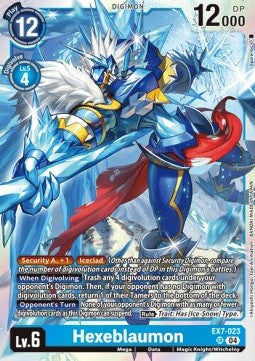 Hexeblaumon (EX7-023) (V.1)⁣ - Digimon Liberator⁣ (Super Rare)⁣ [023]