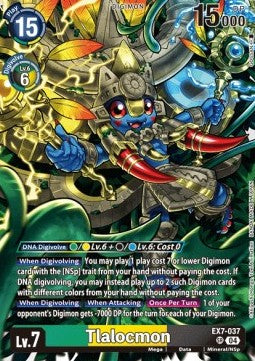 Tlalocmon (EX7-037) (V.1)⁣ - Digimon Liberator⁣ (Super Rare)⁣ [037]