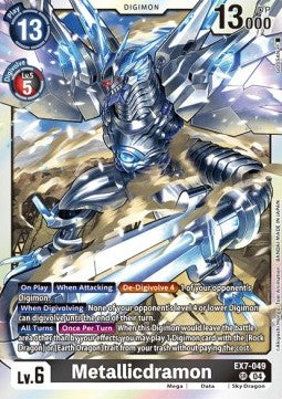 Metallicdramon (EX7-049) (V.1)⁣ - Digimon Liberator⁣ (Super Rare)⁣ [049]