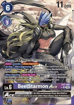 BeelStarmon Ace (EX7-059) (V.2)⁣ - Digimon Liberator⁣ (Alternative Art)⁣ [059]