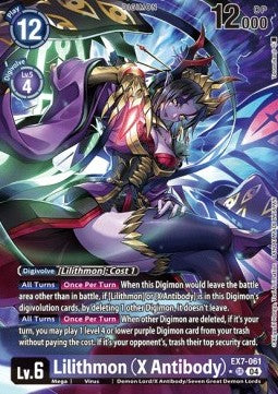 Lilithmon (X Antibody) (EX7-061) (V.2)⁣ - Digimon Liberator⁣ (Alternative Art)⁣ [061]