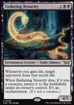 Enduring Tenacity - Duskmourn: House of Horror (Rare) [DSK-95]