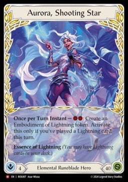 Aurora, Shooting Star (Regular)⁣ - Rosetta⁣ (Majestic)⁣ [007]