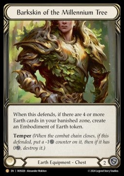 Barkskin of the Millennium Tree (Rainbow Foil)⁣ - Rosetta⁣ (Legendary)⁣ [028]