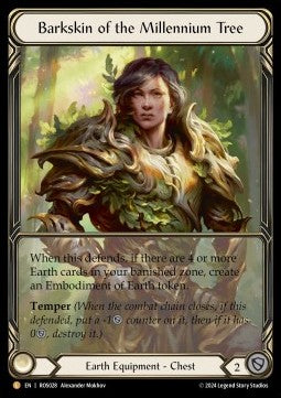 Barkskin of the Millennium Tree (Cold Foil)⁣ - Rosetta⁣ (Legendary)⁣ [028]