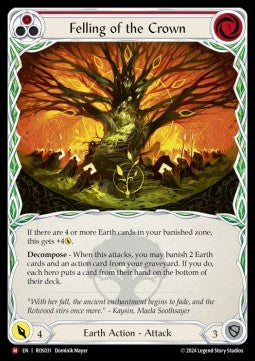 Felling of the Crown (Rainbow Foil)⁣ - Rosetta⁣ (Majestic)⁣ [031]
