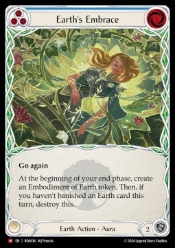 Earth's Embrace (Rainbow Foil)⁣ - Rosetta⁣ (Majestic)⁣ [034]