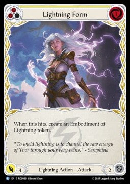 Lightning Form (Yellow) (Regular)⁣ - Rosetta⁣ (Rare)⁣ [083]