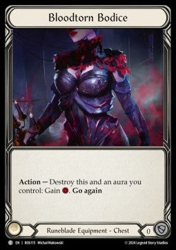 Bloodtorn Bodice (Cold Foil)⁣ - Rosetta⁣ (Common)⁣ [115]