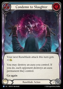 Condemn to Slaughter (Blue) (Regular)⁣ - Rosetta⁣ (Rare)⁣ [129]
