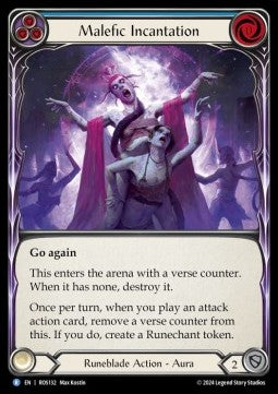 Malefic Incantation (Blue) (Regular)⁣ - Rosetta⁣ (Rare)⁣ [132]