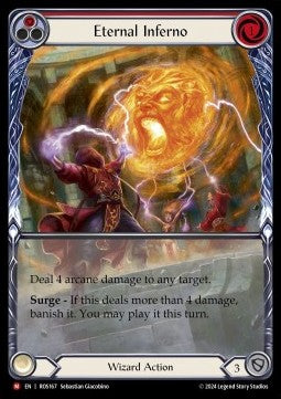 Eternal Inferno (Extended Art Rainbow Foil)⁣ - Rosetta⁣ (Majestic)⁣ [167]