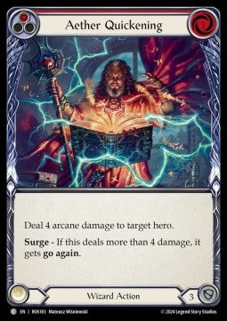 Aether Quickening (Red) (Regular)⁣ - Rosetta⁣ (Common)⁣ [183]
