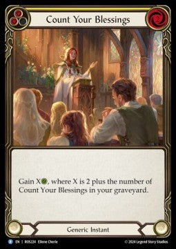 Count Your Blessings (Yellow) (Regular)⁣ - Rosetta⁣ (Rare)⁣ [224]