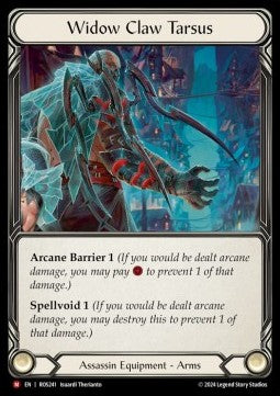 Widow Claw Tarsus (Cold Foil)⁣ - Rosetta⁣ (Majestic)⁣ [241]