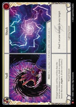 Null // Shock (Rainbow Foil)⁣ - Rosetta⁣ (Majestic)⁣ [023]