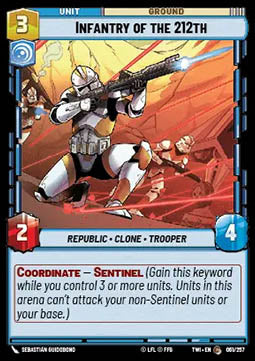 Infantry of the 212th⁣ - Twilight of the Republic⁣ (Common)⁣ [061]