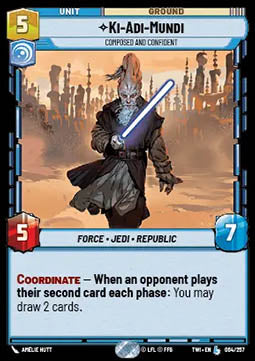Ki-Adi-Mundi, Composed and Confident⁣ - Twilight of the Republic⁣ (Legendary)⁣ [064]