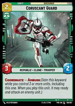 Coruscant Guard⁣ - Twilight of the Republic⁣ (Common)⁣ [106]