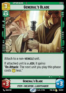 General's Blade⁣ - Twilight of the Republic⁣ (Rare)⁣ [121]