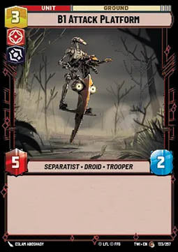 B1 Attack Platform⁣ - Twilight of the Republic⁣ (Common)⁣ [133]