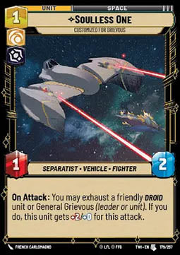 Soulless One, Customized for Grievous⁣ - Twilight of the Republic⁣ (Uncommon)⁣ [179]