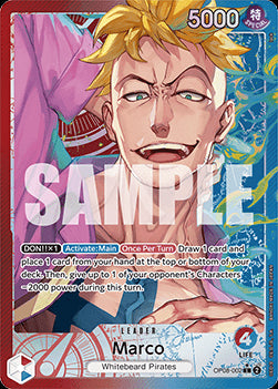 Marco (OP08-002) (V.2)⁣ - Two Legends⁣ (Alternate Art)⁣ [002]