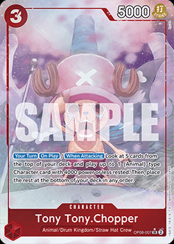 Tony Tony.Chopper (OP08-007) (V.2)⁣ - Two Legends⁣ (Alternate Art)⁣ [007]