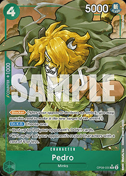 Pedro (OP08-030) (V.2)⁣ - Two Legends⁣ (Alternate Art)⁣ [030]