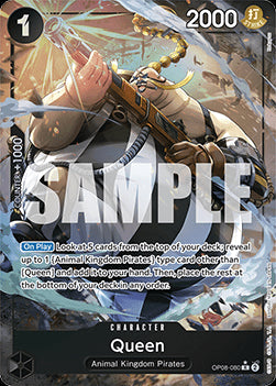 Queen (OP08-080) (V.2)⁣ - Two Legends⁣ (Alternate Art)⁣ [080]