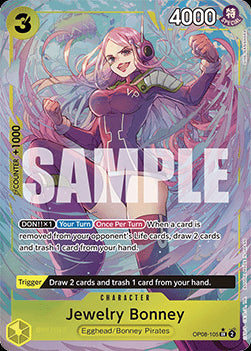 Jewelry Bonney (OP08-105) (V.2)⁣ - Two Legends⁣ (Alternate Art)⁣ [105]