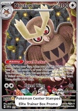 Noctowl⁣ - SV Black Star Promos⁣ (Promo)⁣ [141]