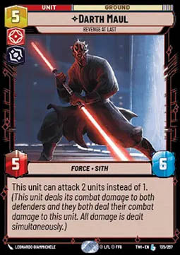 Darth Maul, Revenge At Last⁣ - Twilight of the Republic⁣ (Legendary)⁣ [135]