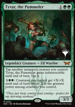 Tyvar, the Pummeler (V.2)⁣ - Duskmourn: House of Horror: Promos⁣ (Mythic)⁣ [202]