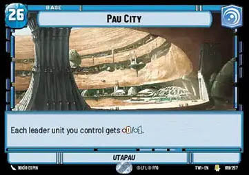 Pau City⁣ - Twilight of the Republic⁣ (Rare)⁣ [019]