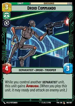 Droid Commando⁣ - Twilight of the Republic⁣ (Common)⁣ [081]