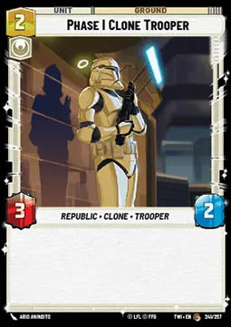 Phase I Clone Trooper⁣ - Twilight of the Republic⁣ (Common)⁣ [241]