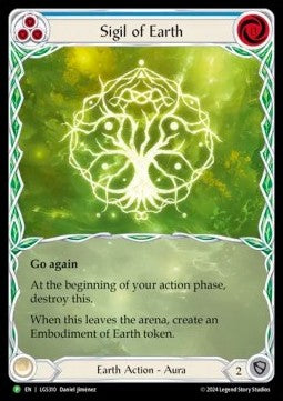 Sigil of Earth (Extended Art Rainbow Foil)⁣ - LGS Promos⁣ (Promo)⁣ [310]