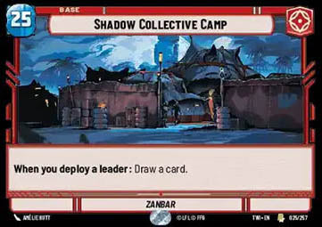 Shadow Collective Camp⁣ - Twilight of the Republic⁣ (Rare)⁣ [025]
