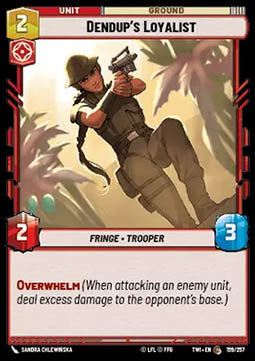 Dendup’s Loyalist⁣ - Twilight of the Republic⁣ (Common)⁣ [159]