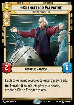 Chancellor Palpatine, Wartime Chancellor⁣ - Twilight of the Republic⁣ (Legendary)⁣ [203]