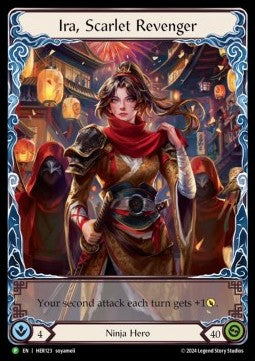 Ira, Scarlet Revenger (Rainbow Foil)⁣ - Hero Promos⁣ (Promo)⁣ [123]