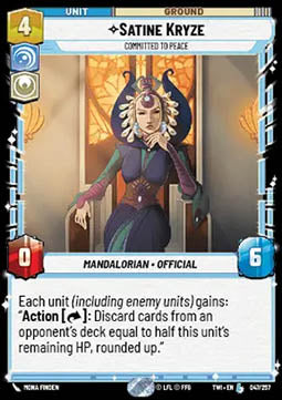 Satine Kryze, Committed to Peace⁣ - Twilight of the Republic⁣ (Legendary)⁣ [047]