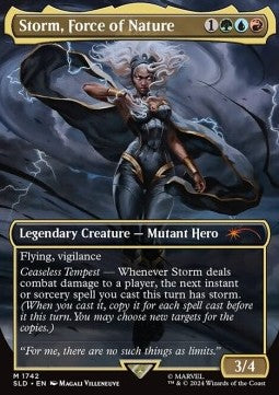 Storm, Force of Nature⁣ - Secret Lair Drop Series: Marvel Superdrop⁣ (Mythic)⁣ [1742]