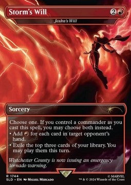 Jeska's Will⁣ - Secret Lair Drop Series: Marvel Superdrop⁣ (Rare)⁣ [1744]