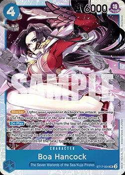 Boa Hancock (ST17-004) - Starter Deck: Donquixote Doflamingo (Super Rare) [ST-17-004]