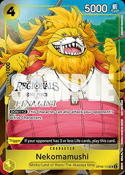 Nekomamushi (OP06-110) (V.2) - Special Tournament Promos (Uncommon) [STP-OP06-110]