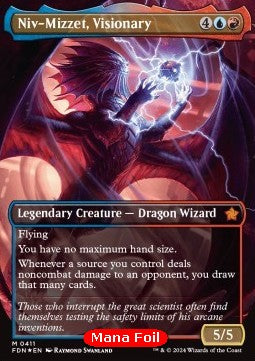 Niv-Mizzet, Visionary (V.2) - Magic: The Gathering Foundations: Extras (Mythic) [XFDN-411]